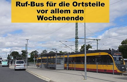 Ruf-Bus für die Ortsteile vor allem am Wochenende – Anfrage Gemeinderatssitzung am 17. Oktober 2024