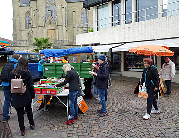 Groß war das Interesse beim letzten Bücherflohmarkt 