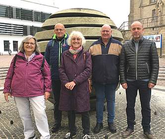 von links: Martha Straub, Jochen Hirschmann, Christine Schlieter, Axel Jänichen und Martin Lang (nicht auf dem Bild: Gisela Roth)